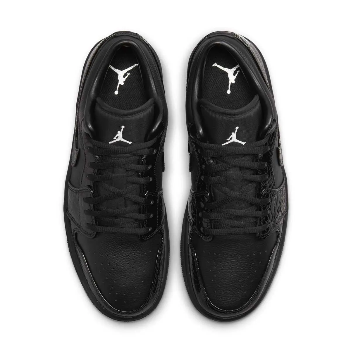 Wmns Air Jordan 1 Low 'Black Croc'