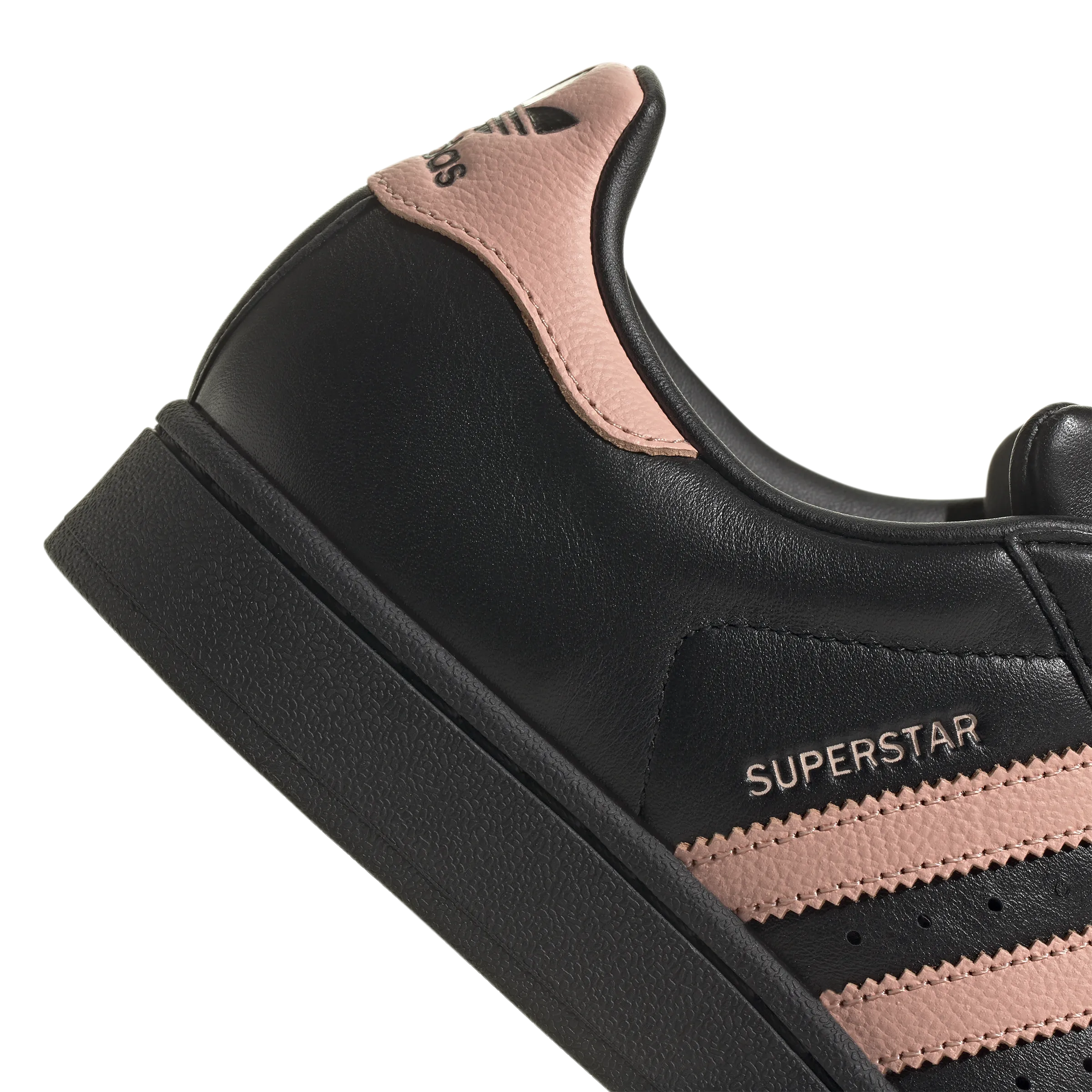 Wmns Superstar 'Core Schwarz Leuchtendes Rosa'