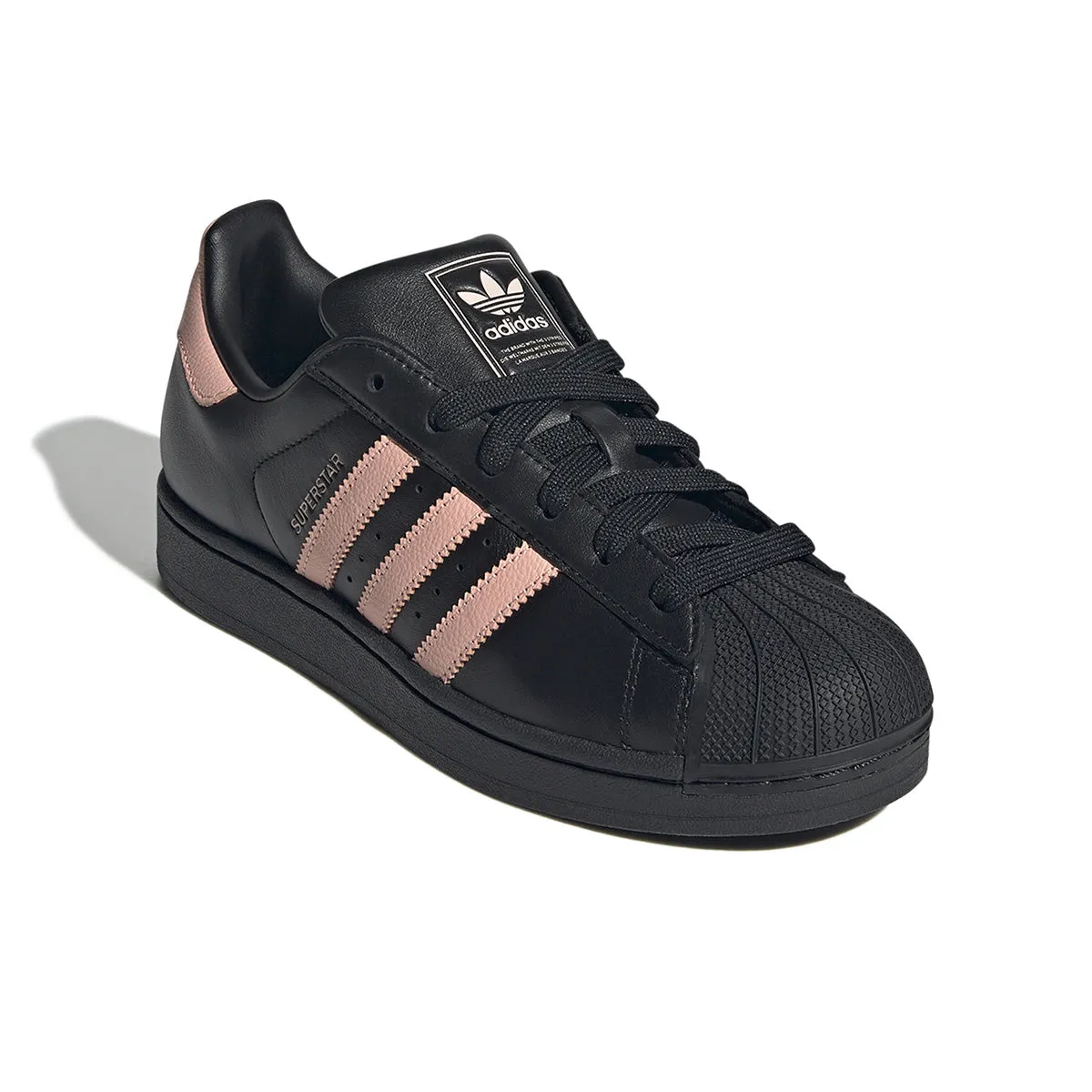 Wmns Superstar 'Core Schwarz Leuchtendes Rosa'