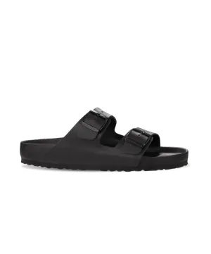 Womens Birkenstock Shoes Birkenstock Arizona Exquisite Natural Leather Black Sandals