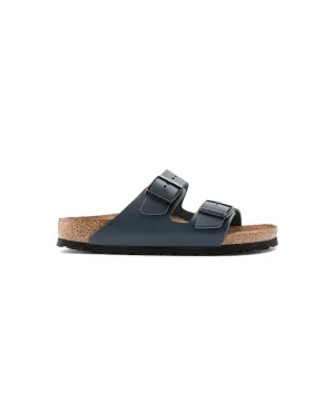 Womens Birkenstock Shoes Birkenstock Arizona Leather Blue Sandals
