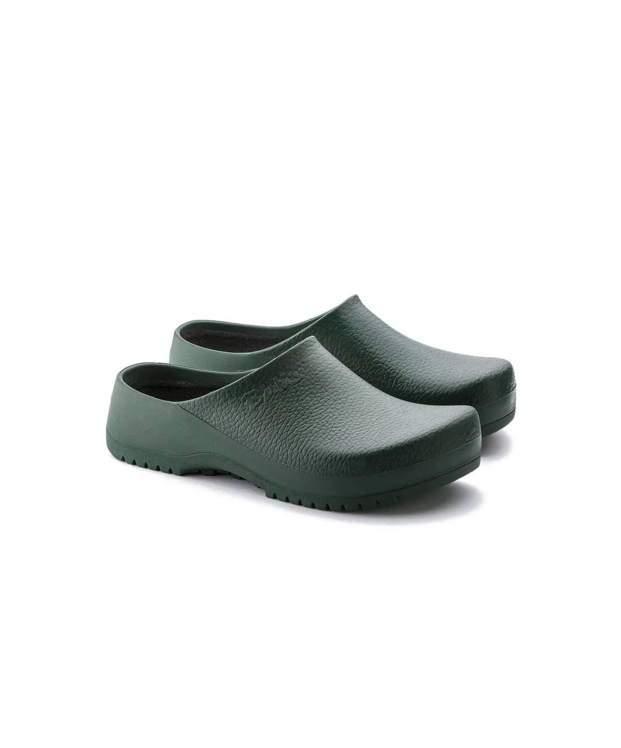 Womens Birkenstock Shoes Birkenstock Birkis Super Birki PU Green Clogs