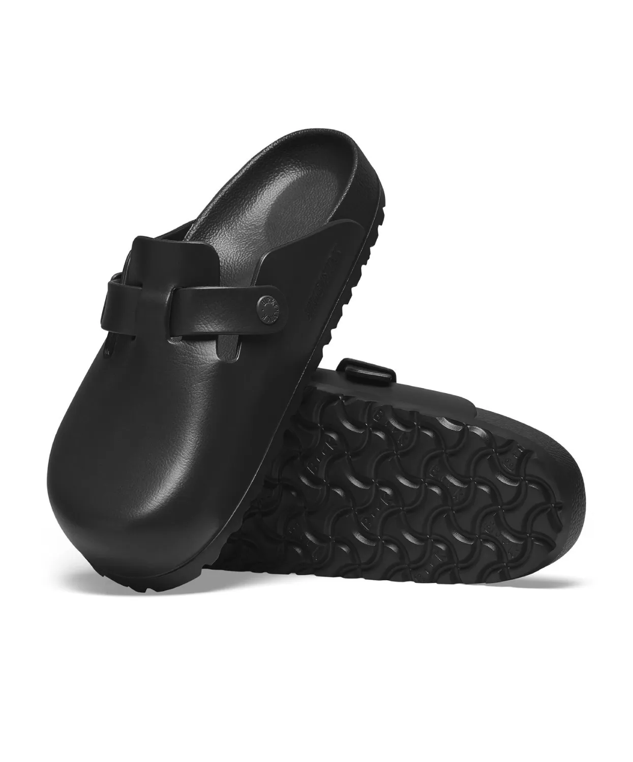 Womens Birkenstock Shoes Birkenstock Boston EVA Black Clogs