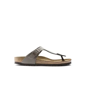 Womens Birkenstock Shoes Birkenstock Gizeh BirkiBuc Stone Sandals