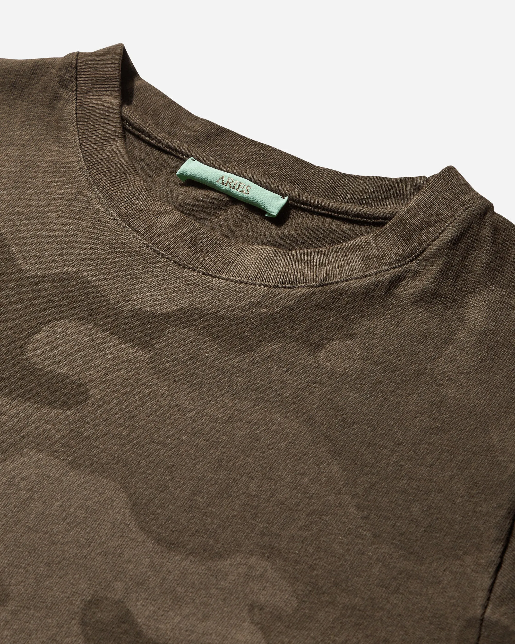 Dunkelolives Camo-Temple-Body für Damen