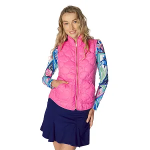 Womens G-Lifestyle G Lifestyle Padded Vest - Hot Pink