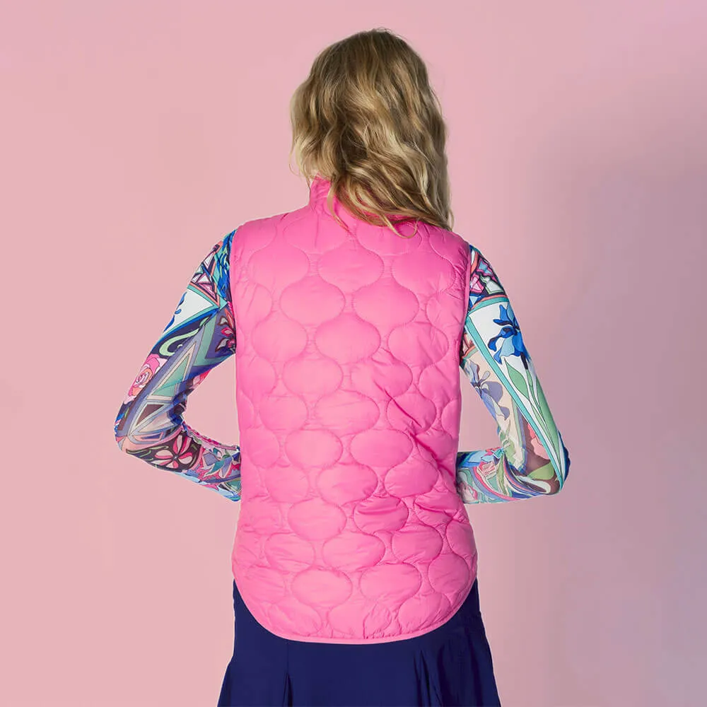 Womens G-Lifestyle G Lifestyle Padded Vest - Hot Pink