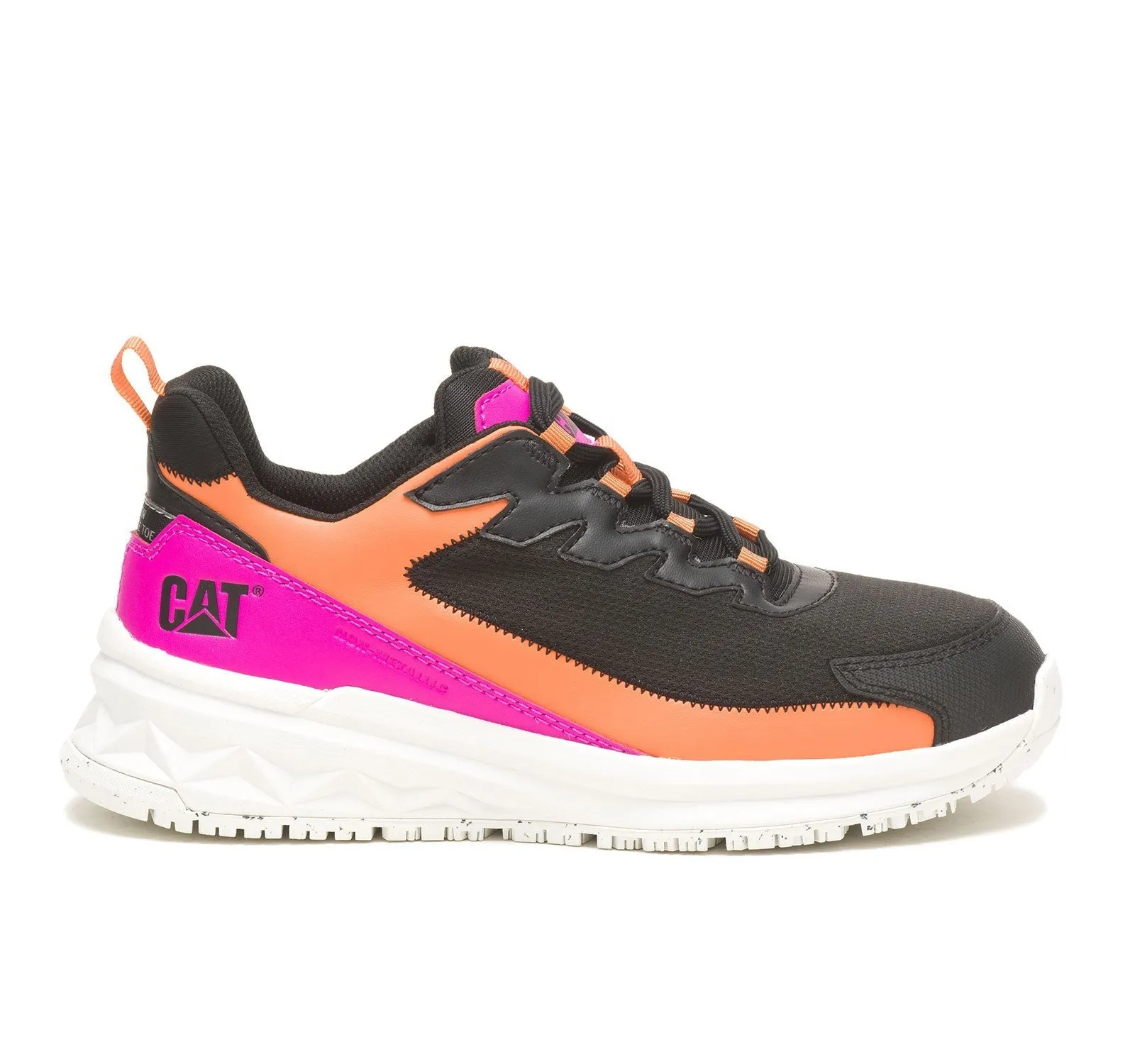 Women's Streamline Runner Composite-Toe Work Shoe Black/Pink
