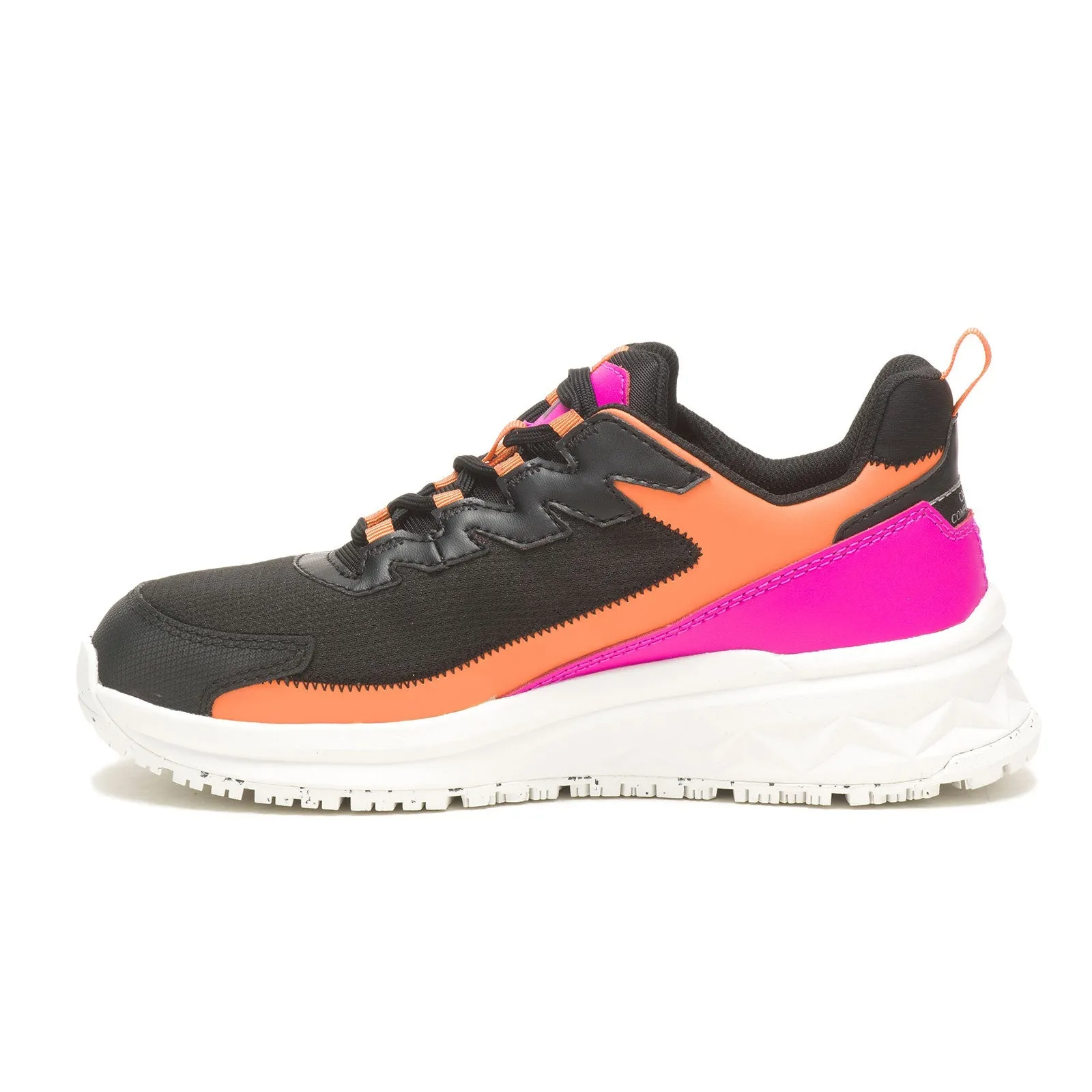 Women's Streamline Runner Composite-Toe Work Shoe Black/Pink