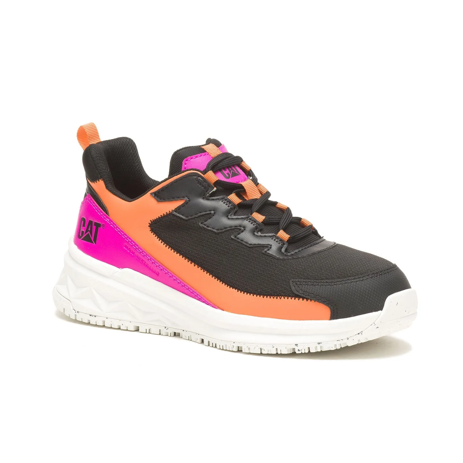 Women's Streamline Runner Composite-Toe Work Shoe Black/Pink