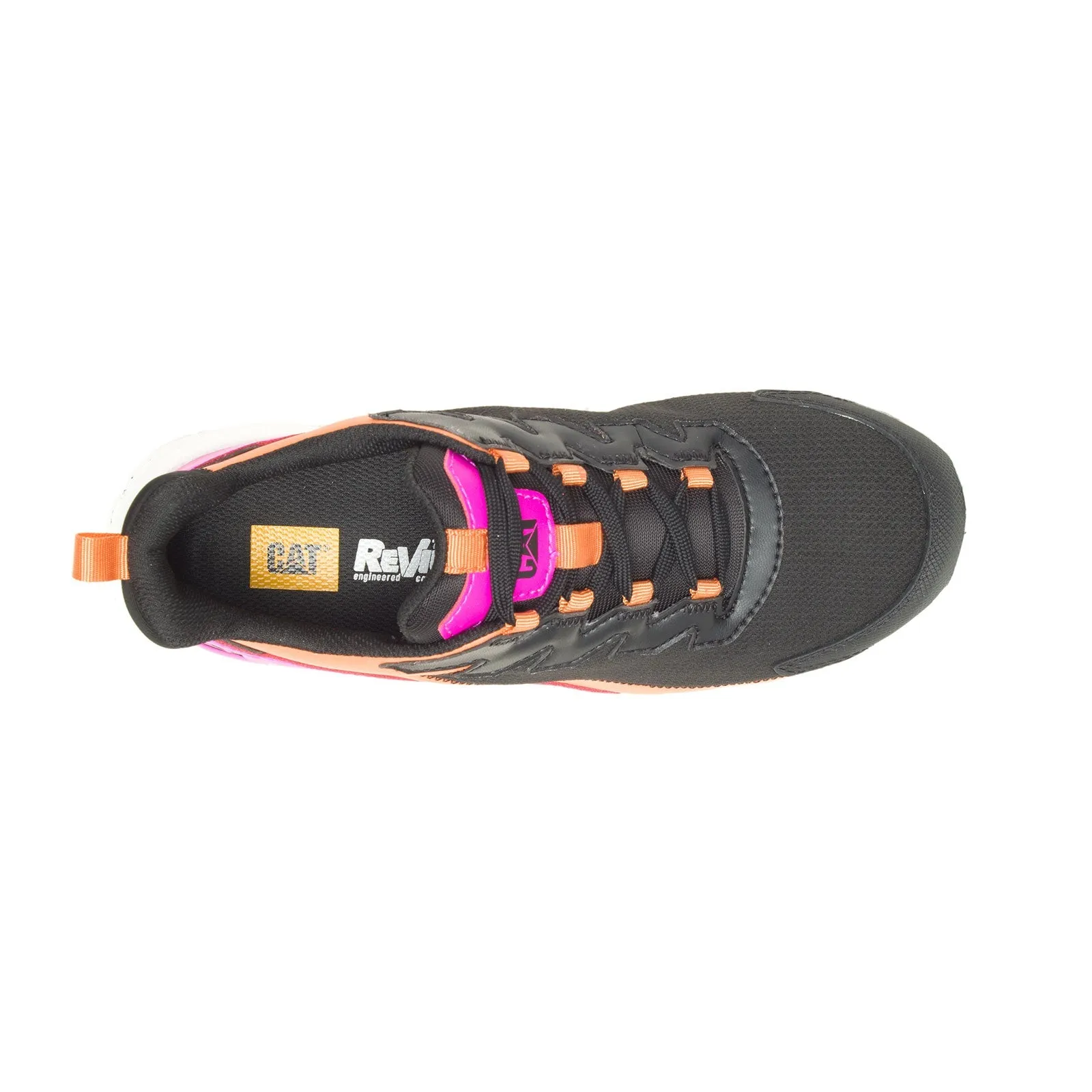 Women's Streamline Runner Composite-Toe Work Shoe Black/Pink