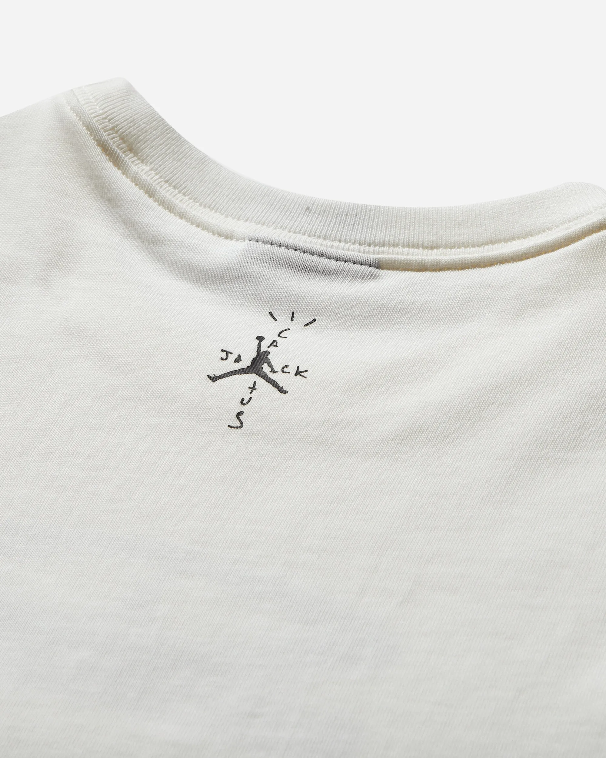 Damens Travis Scott Slim T-Shirt in Segeltuch