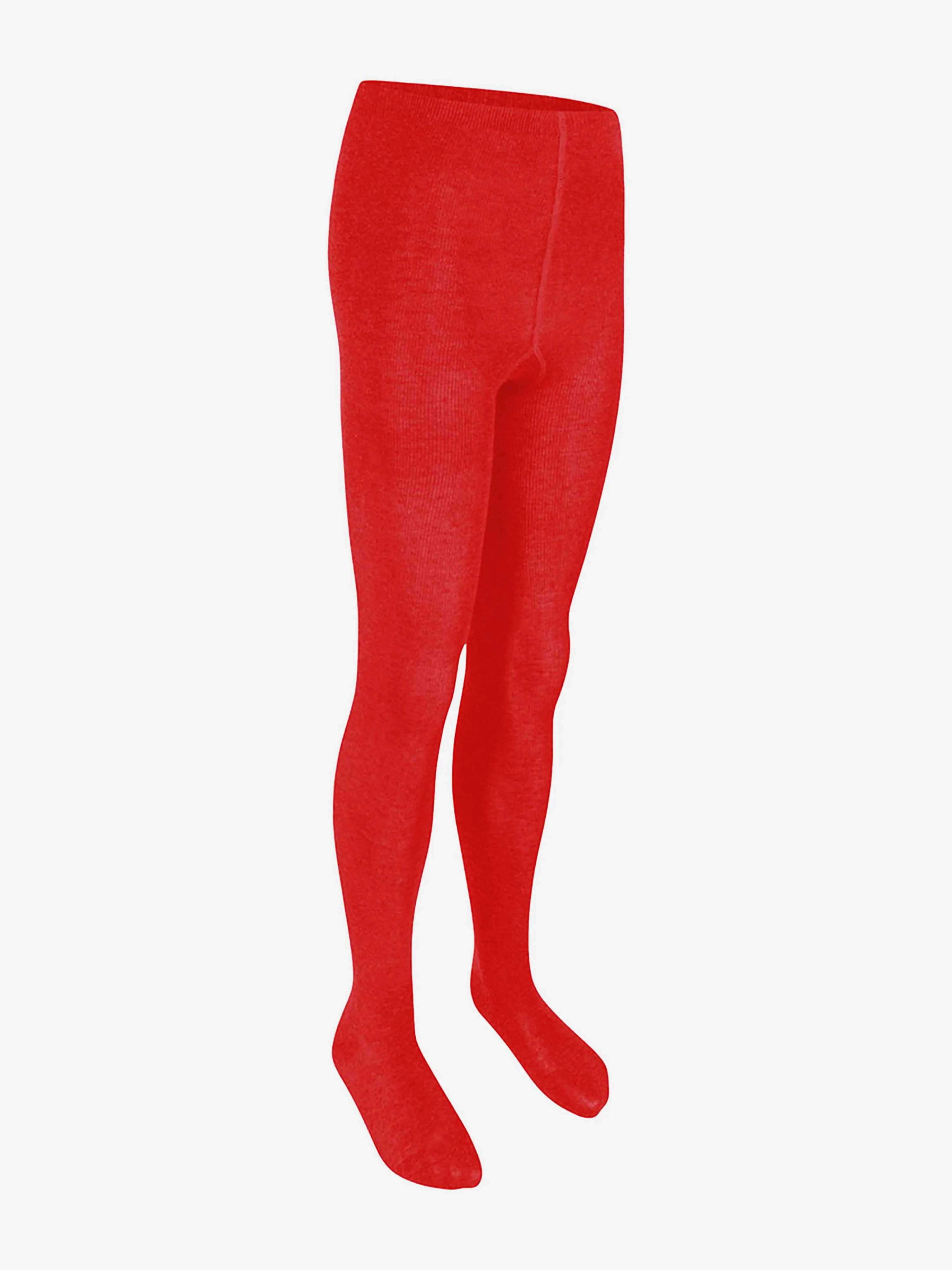 Zeco Girls School Baumwollstrumpfhosen (2er Pack) in Rot