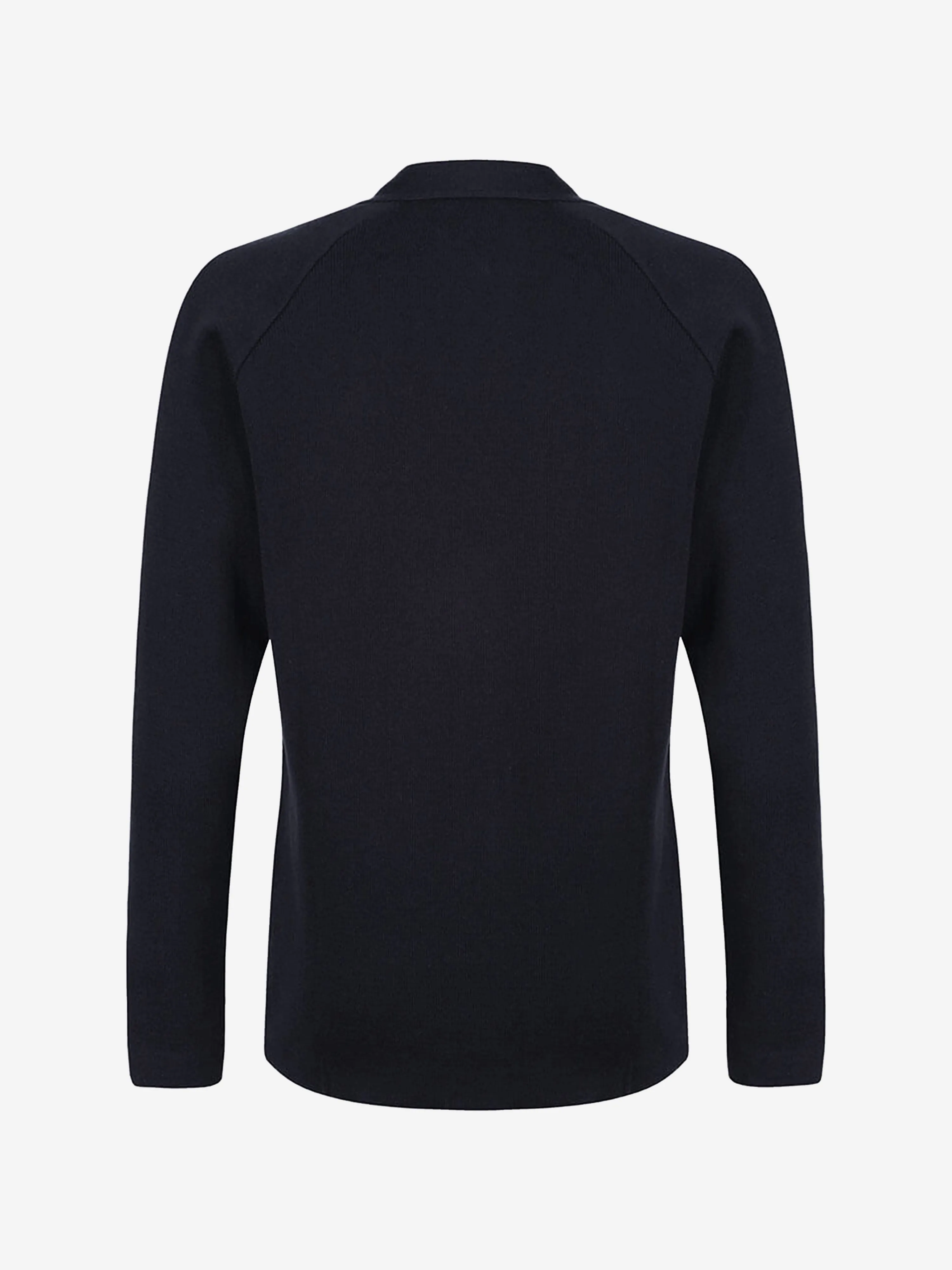 Zeco Kids School Baumwoll-Mix Strickcardigan in Marineblau