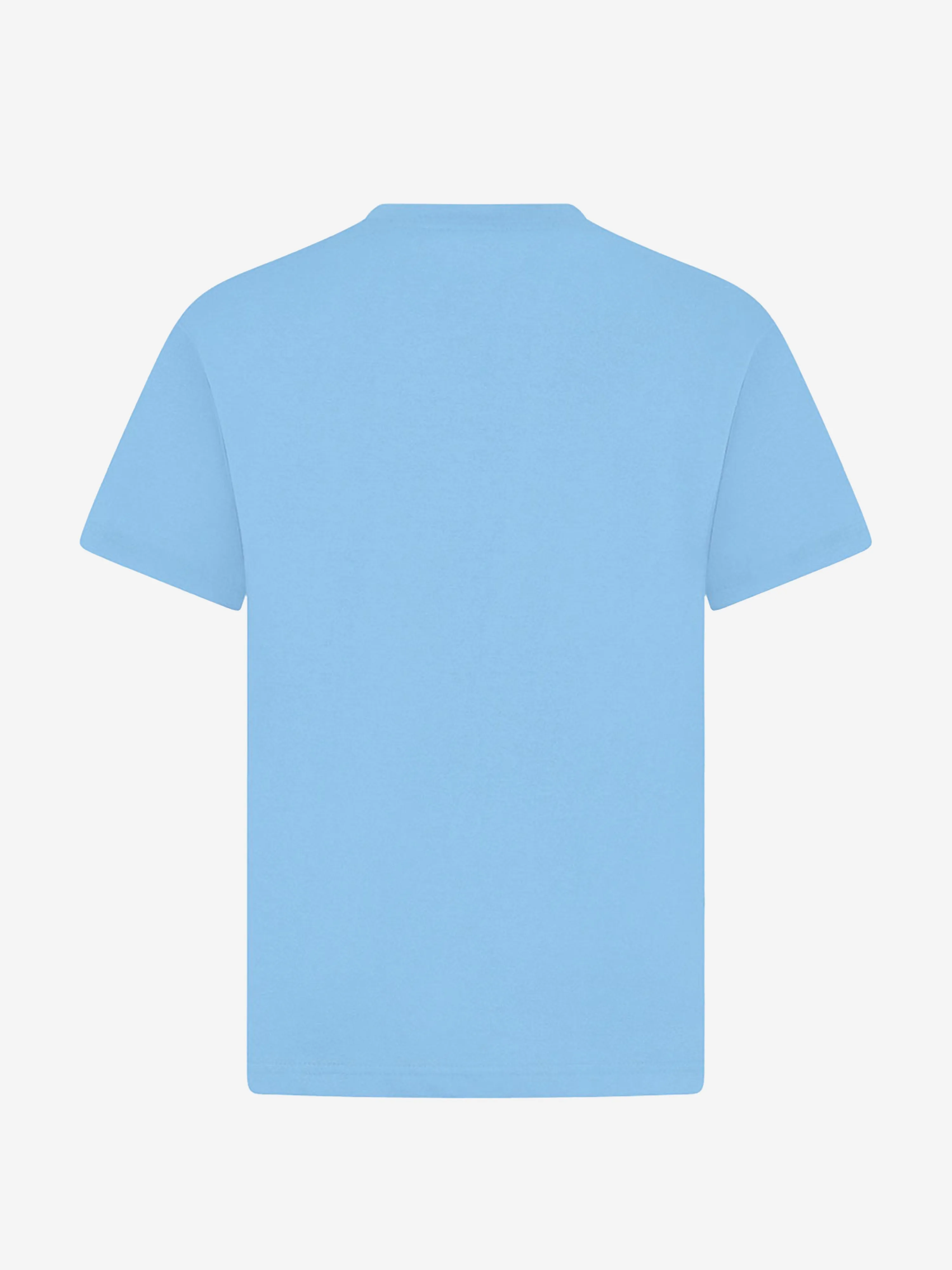 Zeco Kids Schul-Crewneck-T-Shirt (Zwillingspack) in Blau